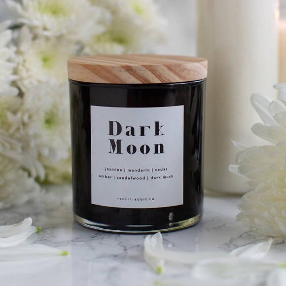 Rabbit Rabbit Co Other - • Dark Moon • Hand Poured Ritual Candle
